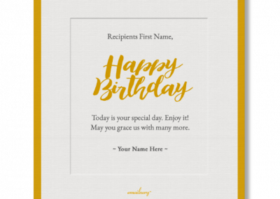 Emailnery™ Expression Birthday Card
